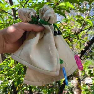 Bolsas herpetológicas artesanales. Respirables, Lavables, Resistentes.